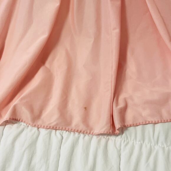 Vintage Olga Bodysilk Pink Nightgown GRAND FULL SWEEP Style 9687 Size L - Picture 16 of 16